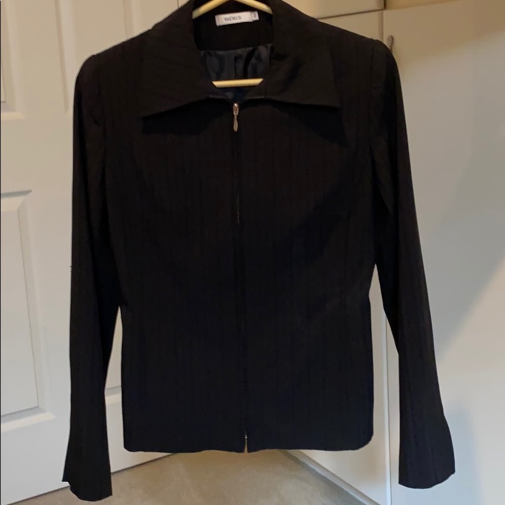 Zipper up office jacket